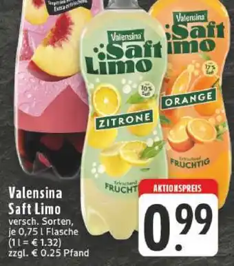 Edeka Valensina Saft Limo Angebot