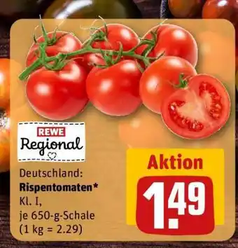 REWE Rispentomaten Angebot