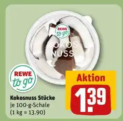 REWE Kokosnuss Stücke Angebot