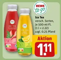 REWE Ice Tea Angebot