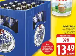 Edeka Maisel's Weisse Angebot
