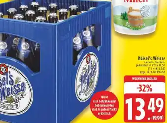 Edeka Maisel's Weisse Angebot