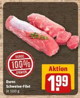 REWE Duroc Schweine-Filet Angebot