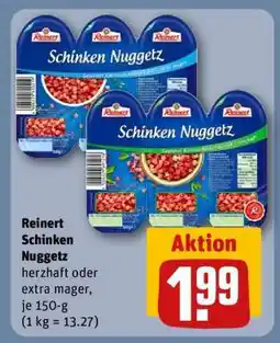 REWE Reinert Schinken Nuggetz Angebot