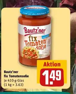 REWE Bautz'ner fix Tomatensoße Angebot
