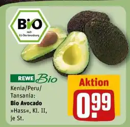 REWE Bio Avocado Hass, Kl. II, je St Angebot