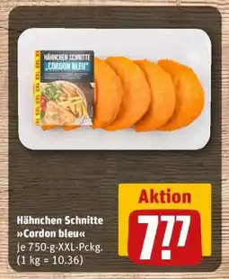 REWE Hähnchen-Schnitte Cordon Bleu Angebot