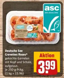 REWE Deutsche See Crevettes Roses Angebot