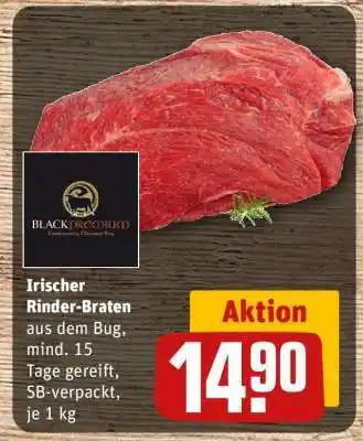REWE Irischer Rinder-Braten Angebot