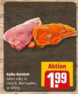REWE Kalbs-Kotelett Angebot
