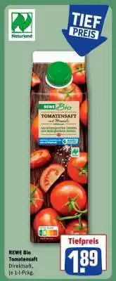 REWE REWE Bio Tomatensaft Angebot
