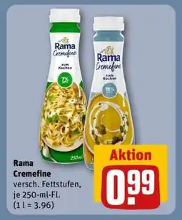 REWE Rama Cremefine Angebot