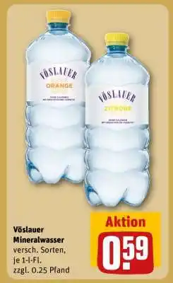 REWE Vöslauer Mineralwasser Angebot