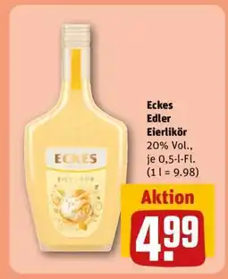 REWE Eckes Edler Eierlikör Angebot