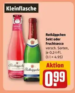 REWE Rotkäppchen Sekt oder Fruchtsecco Angebot