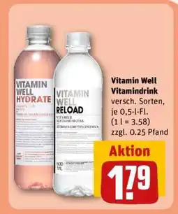 REWE Vitamin Well Vitamindrink Angebot