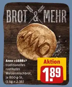 REWE Anno 1688 Angebot