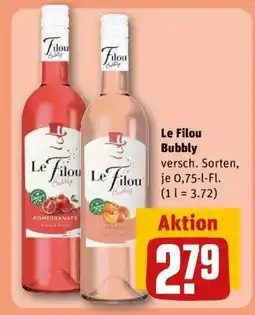REWE Le Filou Bubbly Angebot