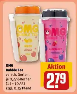 REWE OMG Bubble Tea Angebot