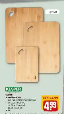 REWE KESPER Schneidebretter³ Angebot