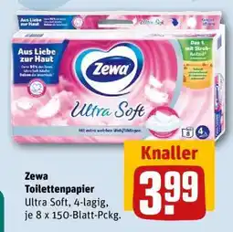 REWE Zewa Toilettenpapier Angebot
