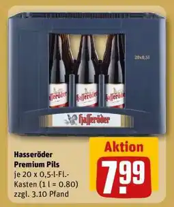 REWE HASSERÖDER Premium Pils Angebot