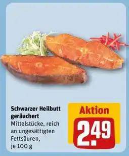 REWE Schwarzer Heilbutt geräuchert Angebot