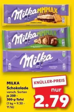 Kaufland Milka Schokolade versch . Sorten Angebot