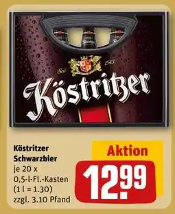 REWE KÖSTRITZER Schwarzbier° Angebot