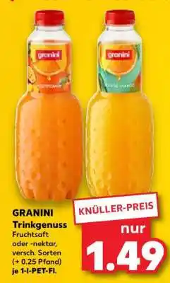 Kaufland Granini Trinkgenuss Angebot