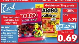 Kaufland HARIBO Fruchtgummis oder Lakritze Angebot