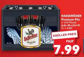 Kaufland HASSERÖDER Premium Pils Angebot
