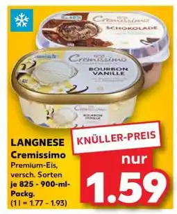 Kaufland LANGNESE Cremissimo Angebot