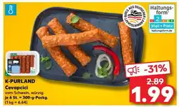Kaufland K-PURLAND Cevapcici Angebot