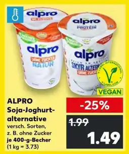 Kaufland ALPRO Soja-Joghurt-alternative Angebot