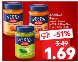 Kaufland Barilla Pesto Angebot