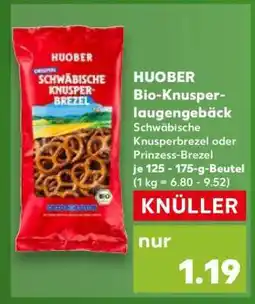 Kaufland HUOBER Bio-Knusperlaugengebäck Angebot