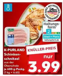 Kaufland K-PURLAND Schinkenschnitzel Angebot