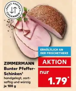 Kaufland ZIMMERMANN Bunter Pfeffer-Schinken Angebot
