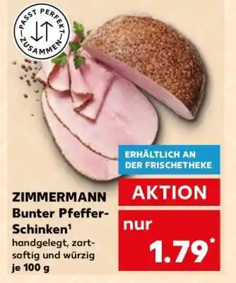 Kaufland ZIMMERMANN Bunter Pfeffer-Schinken Angebot