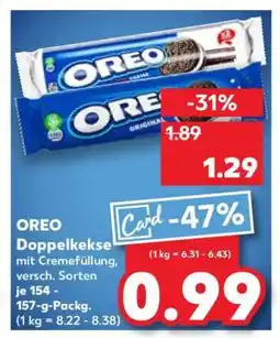 Kaufland OREO Doppelkekse Angebot