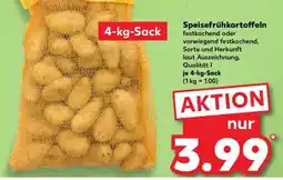 Kaufland Speisefrühkartoffeln Angebot