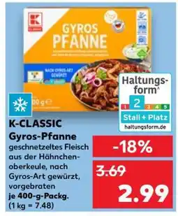 Kaufland K-CLASSIC Gyros-Pfanne Angebot