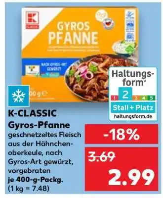 Kaufland K-CLASSIC Gyros-Pfanne Angebot