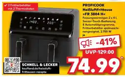 Kaufland PROFICOOK Heißluftfritteuse FR 3804 H Angebot