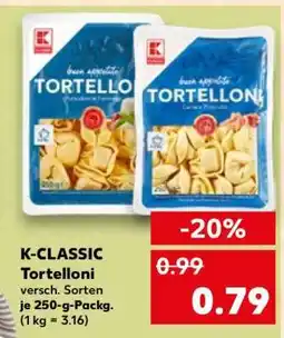 Kaufland K-CLASSIC Tortelloni Angebot