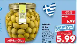 Kaufland DELPI Grüne Oliven Angebot