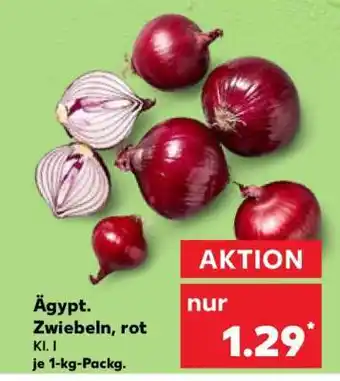 Kaufland Ägypt. Zwiebeln, rot Angebot