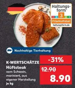 Kaufland K-WERTSCHÄTZE Hüftsteak Angebot