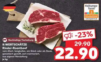 Kaufland K-WERTSCHÄTZE Rinder-Roastbeef Angebot